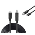 Pikkukuva 1 / 5: Usb Type C - Usb Type B -datakaapeli Brother Dcp-195c -tulostimelle