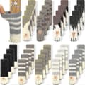 2024 36 Stykker (9 Sæt) Kat Stolestrømper Kat Pote Stolbenstrømper Kat Møbelstrømper Strikkede Møbler