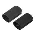 Miniatyrbillede 1 af 5: 2-pak håndmikrofon elastisk ærme til TX650/TX660 optagere, til bryllupsvideografer Black