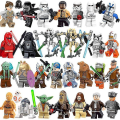 Miniatyrbilde 1 av 2: 29 stk Star Wars Byggeklosser Minifigur Luke Darth Vader Jedi Master Yoda Leke E