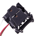 Miniatyrbillede 3 af 4: H7 Nærlys Pæreholder Adapter Fatning Passer Til Ford Focus 2 Mk2 Focus 3 Mk3 Sort
