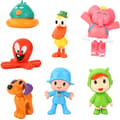 Heminredning Pocoyo Leksaker Mini Pocoyo Figurer Leksaker, Modelldocka Bordsdekor Leksaksset Barnpresenter 7 st/set