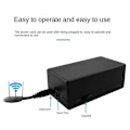 Miniatyrbillede 2 af 5: 12V 2A Afbrydelsesfri Strømforsyning Mini UPS 12000MAh Batteri Backup til CCTV & WiFi Router Nødstrøm