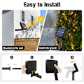 Pikkukuva 4 / 5: Aurinkokennovalot 22M Aurinko LED-valot ulkokäyttöön 8 tilaa