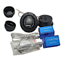 Pikkukuva 1 / 5: 2kpl Alpine Ddt-s30 Autostereokaiuttimet Musiikki Pehmeä Kupoli Balansoitu Auton Diskanttikaiuttimet Auton Audio Silkki