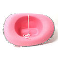 Miniatyrbillede 2 af 3: Western Cowboy Hat Cap, Krone, Rejse Performance Damehatte Pink