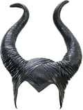 Halloween Maleficent Horn Hodebånd Cosplay Svart, Ond Maleficent Hodeplagg Ornament, for Kvinne/Mann