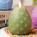 Miniatyrbild 5 av 5: Påskägg Tredelad Påskdekoration Flamlösa LED-ljus