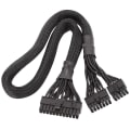 Miniatyrbild 1 av 5: 14+10 stift till 24 stift Atx power 20+4 stift PC Psu moderkortskabel för Ax1500i Ax1200i Ax8
