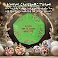 Miniatyrbild 4 av 4: Jultomte-bytes-tärningar för julklappsutbyte, 2025 Ny - Tärningsspel för utbyte, Julklappsspel för utbyte, 12 olika sidor - 3*3*3 tum silikonmaterial 5pcs