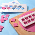 Miniatyrbild 4 av 5: Kakform Kakform Fondantformar, Geometriska Kakformar För Födelsedagstårta Cupcake Dekoration Rektangulär Präglingsremsa Rectangular embossing strip