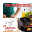 Miniatyrbillede 5 af 5: 10 stk Air Fryer-filtre til Instant Vortex 6qt, Air Fryer-tilbehør udskiftningsfiltre til Instan