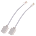 Pikkukuva 2 / 4: 2 kpl RJ11 - RJ45 -sovitin puhelimesta Ethernet-sovittimeen puhelimesta Ethernet-kaapeliin