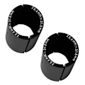 Miniatyrbilde 1 av 5: 2x Sykkelstyre Bar Shim Spacer Stem Reduser Størrelse Reduserende Bushing Sleeve 25.4mm Til 31.8mm Bar Bo