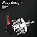 Miniatyrbilde 2 av 5: For -3 V2 Neo/-3 Neo 3D-skriver Hot End Kit -3 Max Neo Hotend 24V 40W Termistor med 0,4 mm dyse