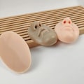Miniatyrbilde 4 av 5: 3D Silikon Tatovering Ansikt Lepper Modell Øvelseshud Nese Sminke Kosmetisk Trening
