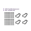 Miniatyrbilde 2 av 5: (20 Pakning) Marker Penn Tupper/nibber For Remarkable 2 Stylus Penn Erstatning Myke Nibber/tupper Black