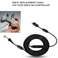 Miniatyrbilde 3 av 5: USB 4-pins Spillkontrollkabel Erstatningsledning Avtakbar Adapter For Xbox 360 (svart)