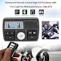 Miniatyrbild 2 av 5: Motorcykel Ljud Mp3 Radio Ljudsystem Stereo Högtalare Bluetooth Vattentät Fm 5 Eq Funktioner Lcd Display Usb/sd/tf