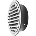 Ventilationsgitter 120mm Cirkulært Rustfrit Stål Ventilationsgitter Ventilationshætte med Mesh-låg til Køkkenventilator - MODOU