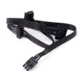 Miniatyrbilde 2 av 5: 1 stk Gpu Pci 6pins hann 1 til 3 sata Ssd forsyningskabel for Cx850m Cx750m Cx600m Cx500m Cx430m Modular Black