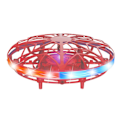 Pikkukuva 1 / 5: Ufo-nelikopteri automaattisella leijunnalla, Headless-tilalla, 3D-käännöksellä, heitolla käynnistykseen, kauko-ohjauksella, helppo lentää, sisälelu-drone pojille ja tytöille Red