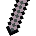 Pikkukuva 3 / 4: Minecraft Netherite -miekka, virallinen Minecraft-asuasuste lapsille, videopeliasu, yksi koko
