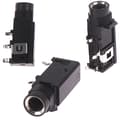 3 stk/parti 6,35 mm Jack Stereo Hunstik Audio Adapter 4-benet