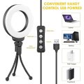 Miniatyrbilde 4 av 5: Ring Light Laptop Stativ - Konferansebelysningssett med 3 Lysmoduser Dimbar Led Ringlight for Møter Sminke Selfie Videoopptak Streaming