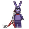 Miniatyrbillede 3 af 5: 8 stk/sæt Five Nights At Freddy's Minifigures Freddy Foxy Building