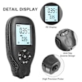 Miniatyrbillede 3 af 5: Malingtykkelsesmåler til billakering, filmtykkelsesmåler 0~2000um, digital måler med LCD-display til test af bilmalingsfilm