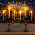 Miniatyrbild 4 av 4: Paris Äkta vax flamlösa LED-ljus med timer, droppfria batteriljus