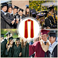 Miniatyrbilde 5 av 5: Eksamenssjal Sateng - Moderne Ensfarget Eksamenssjal Æressjal Student Eksamenssjal | 183 cm Langt Unisex Ensfarget Eksamenssjal Voksen Ensfarget