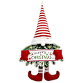 Miniatyrbilde 1 av 4: Juledekorasjon med nisse, kortbeint juledekorasjon, lysende julegnom, hengende julepynt i filt, håndlaget svensk nisse