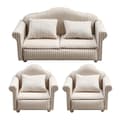3 st soffa miniatyr soffa modell dockhus möbler soffa miniatyr soffa modell miniatyr soffkudde