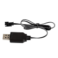 Miniatyrbilde 5 av 5: Ladekabel Batteri USB-lader Ni-cd Ni-mh Batteripakker Sm-2p Pluggadapter 4.8v 250ma Utgang Leker Bil Black