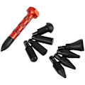 Miniatyrbillede 1 af 4: Tap Down Levabolli-tap Down Pen, 1 Reparationspen Med 9 Hoveder Tap Down Knockdown Dent Reparation Haglfjernelsesværktøjer