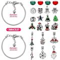 Miniatyrbillede 4 af 5: Julekalender Countdown DIY Charm Armbåndsfremstillingskit