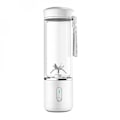 Miniatyrbillede 1 af 5: 500ml bærbar juicer, elektrisk frugtjuicer glas smoothie maker usb genopladelig blendere mixer til hjem rejse