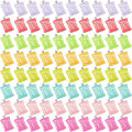 Miniatyrbillede 2 af 4: 89 stk Candy Charms Farverige Bear Charms Søde Gummy Candy Pendant Søde Bjørnevedhæng Polymer Clay slikkepind form