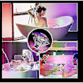 Miniatyrbillede 3 af 5: Flydende LED-lys til badekar, jacuzzi, jacuzzi, vandtæt discolys, dekorativ lampe til bad, damme, poolfester