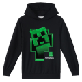 Miniatyrbilde 1 av 3: 7-15 År Barn Minecraft Creeper Hettegenser
