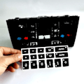 Miniatyrbild 4 av 5: 5 set är tillämpliga för renovering av Audi A4 B6 B7 2000 2001 2002 2004 frontpanel för bil luftkonditionering