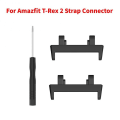 Miniatyrbillede 2 af 4: Til Amazfit T-rex 2 T Rex 2 Adapter Metal Rustfrit Stål Lugs Smart Watch 22mm Rem Tilslutningsskruetrækker