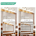 Miniatyrbilde 5 av 5: 12 stk MR11 Halogenlamper GU4 Halogenlampe 12V 20W MR11 GU4 Dimbar Glødepære Glasskjerm For Taklampe 2-pins Halogenlampe 2700K Varmt Hvit