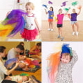 Miniatyrbilde 2 av 5: 6 stk/sett Danse Sjal For Barn Sjal, Jonglering Sjal For Barn Triks Bevegelse Kvadratiske Sjal Rythme Band Sjal