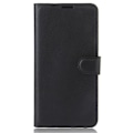 Miniatyrbillede 2 af 4: Samsung Galaxy Xcover 4 SM-G390F Flip Cover Retro PU Læder Wallet med Støttefunktion Stødsikkert Cover - Bla