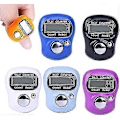 Miniatyrbilde 4 av 5: Mini Digital Finger Counter Clicker Teller Elektronisk Hånd Tally Teller Ring 5 stk Tilfeldig Farge Nyttig Og Mote