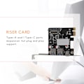 Miniatyrbild 3 av 5: Usb 3.1 Typ C Pcie Expansionskort Pci-e Till 1 Typ C Och 2 Typ A 3.0 Usb Adapter Pci Express Contr