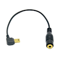 Miniatyrbild 1 av 5: Ljudadapterkabel Mini Usb Till 3.5mm Mikrofonadapter För Gopro Hero 3/4